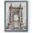 Toile avec cadre gris