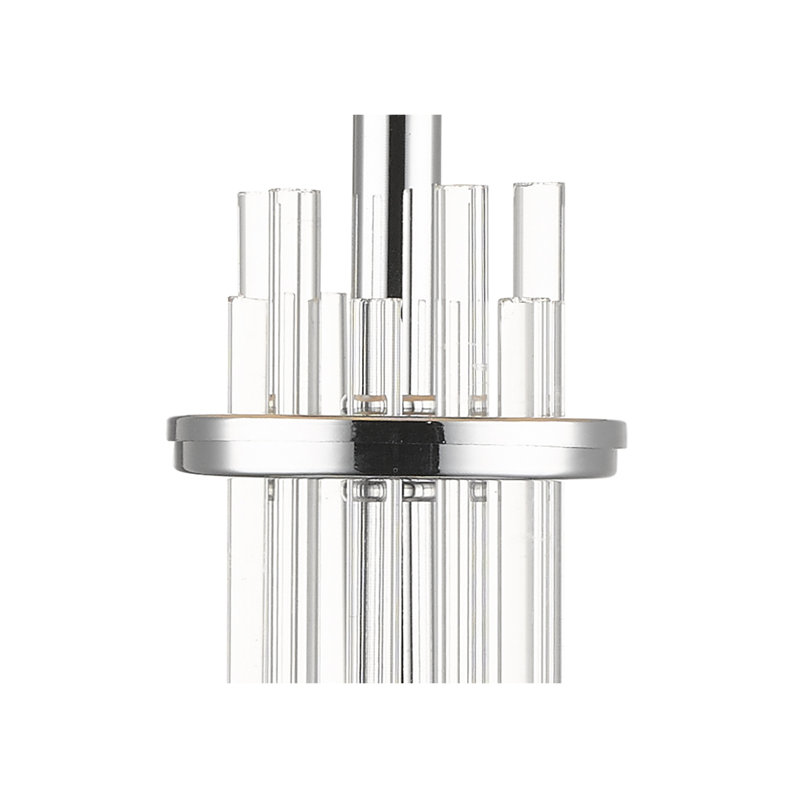 Bryan Metal Table Lamp, Polished Chrome
