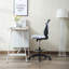 Chaise de bureau ergonomique, chaise de bureau en filet, bureau pivotant, chaise d'ordinateur avec support lombaire, hauteur réglable avec repose-pieds-1047469247