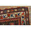Tribal Geometric Brown Earth Tone Antique Small Late 19th Century Caucasus Kazak Rug