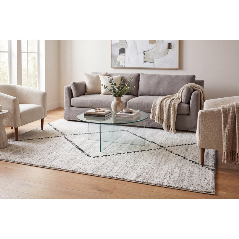 Manuela Geometric Indoor Rug, Rectangle 5'3" x 7'7"