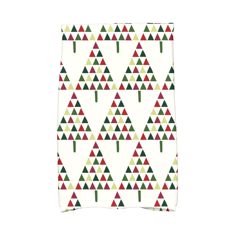 Essuie-mains Triangle Trees, Crème