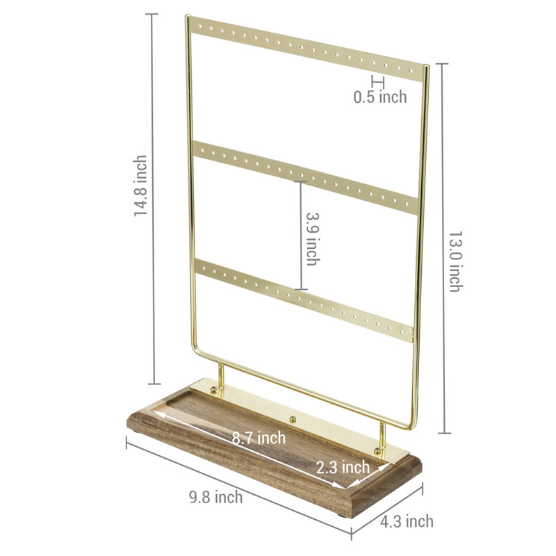 3 Tier Earing Display Stand Jewellery Holder