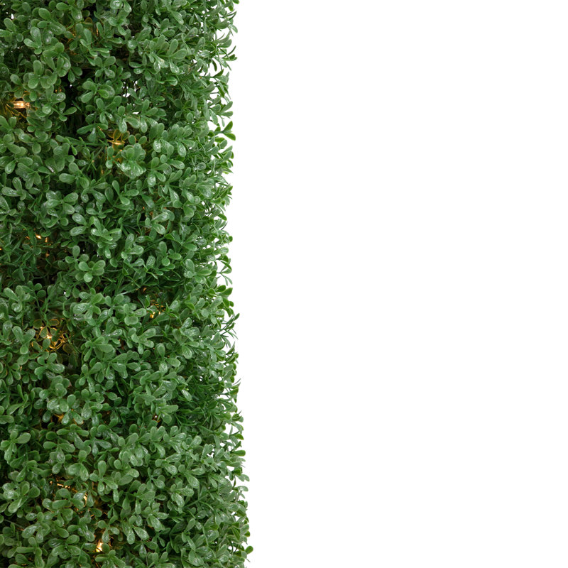 Arbre topiaire en cône artificiel 4 pi avec lumières claires