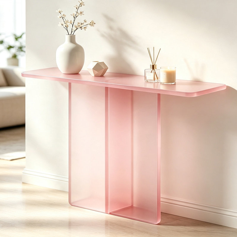 Vannessa, 31.5" H x 35.43" W x 11.81" D, Rose