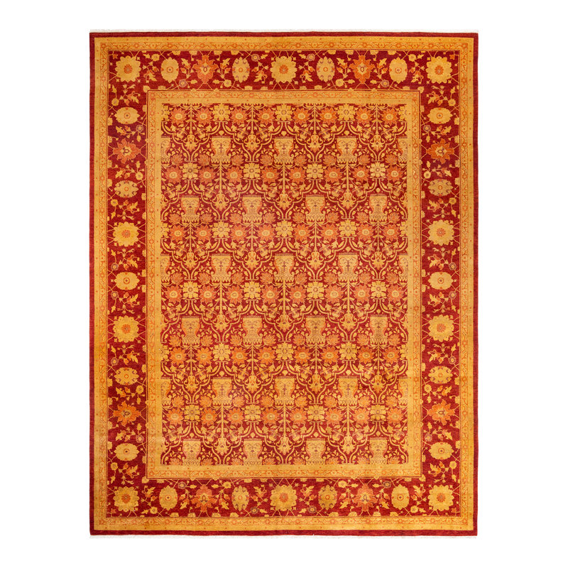 Vickiana One-of-a-Kind 9' 2" x 11' 10" Hand Knotted Area Rug