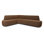 Clemence Dining Banquette L Shape 111.5" – Left-Crypton Nomad Mushroom