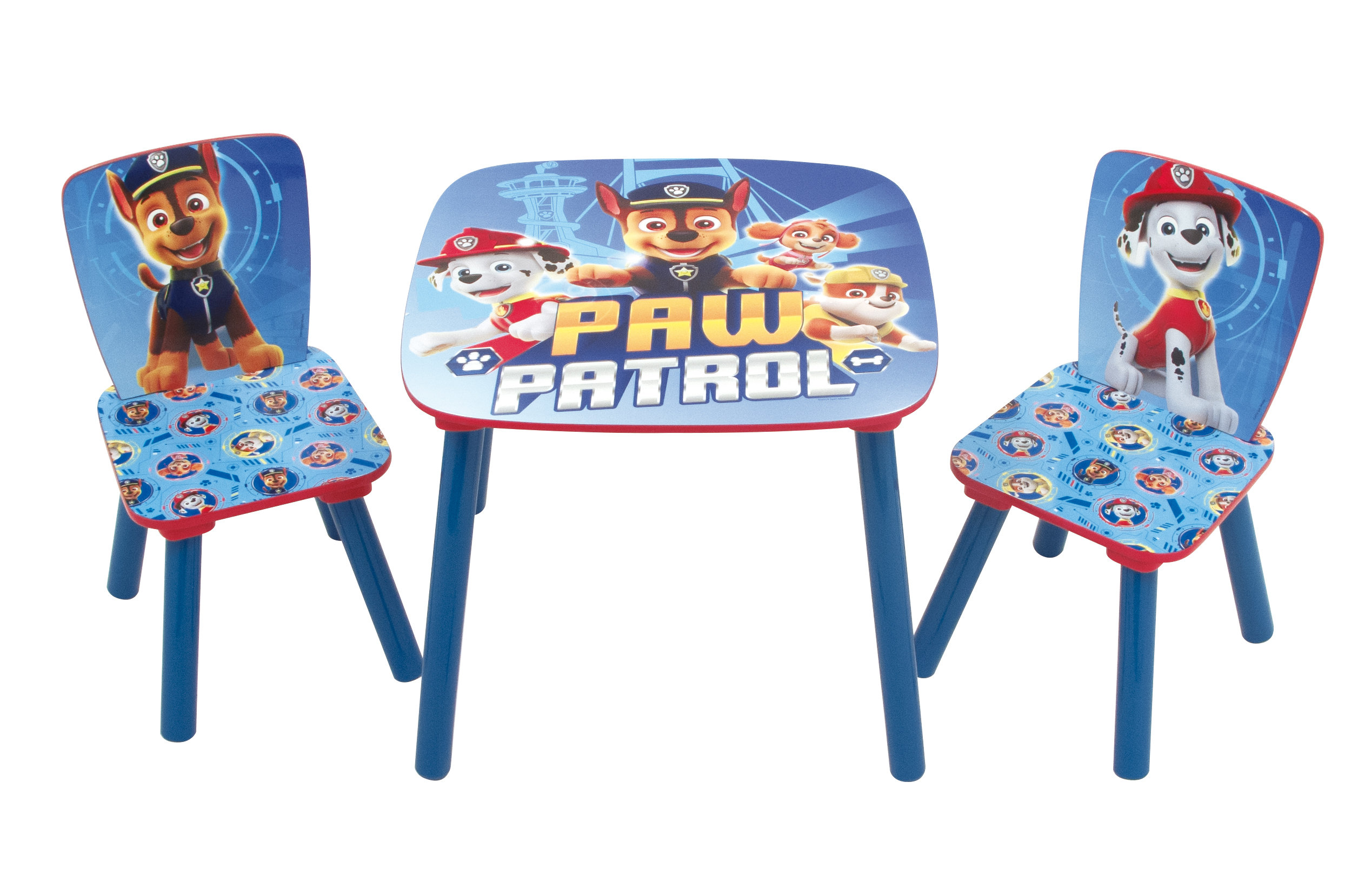 Nixy Children Paw Patrol Wooden Table 2 Chairs Set by Nixy Children Wayfair