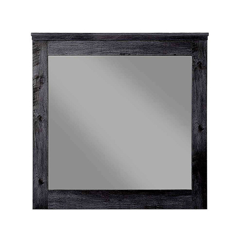 Vidalia Rustic Gray Oak Finish Mirror