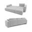 Safila 3 Seater Sofa Bed-5214521