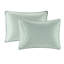 Couvre-lit réversible pour lit simple - rembourrage en coton prélavé pour une chambre à coucher confortable, surdimensionné pour s'adapter au matelas, comprend et 2 taies