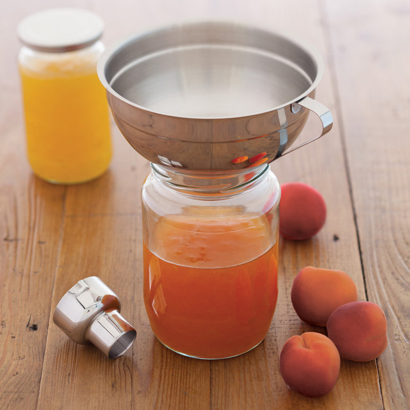 Home Made Adjustable Jam Stainless Steel Funnel