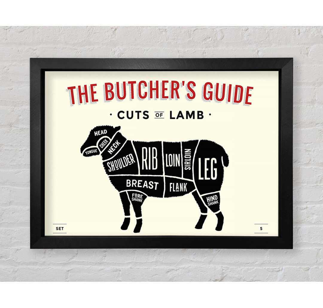 Butchers Selection 6 - Einzelne Bilderrahmen Kunstdrucke