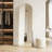 Full Length Aluminum Frame Arched Mirror