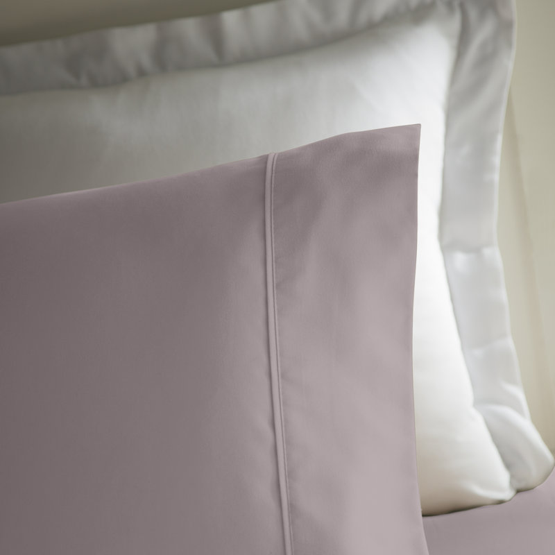 Soft Microfiber Sheet Set - Basics by Wayfair™, Lavender, California King Sheet Set wtih 2 Pillowcases