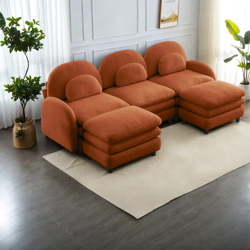 Canapé modulaire 3 places Cloud Comfort