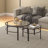 Gaia Glass Top Nesting Coffee Table-1036235385