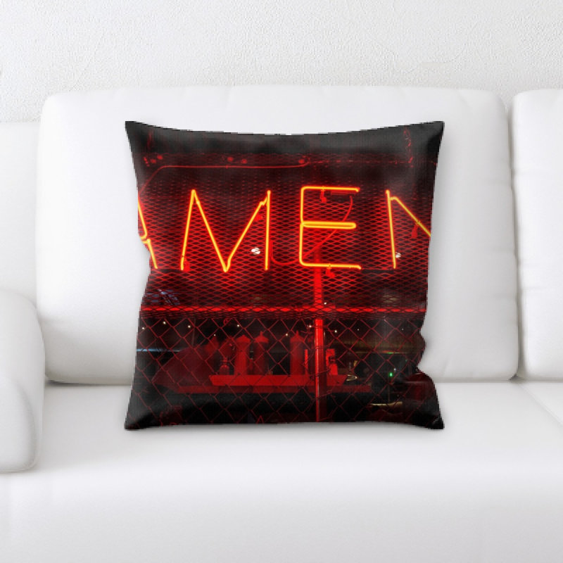 Microsuede Reversible Throw Pillow