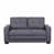 Polyester gris foncé