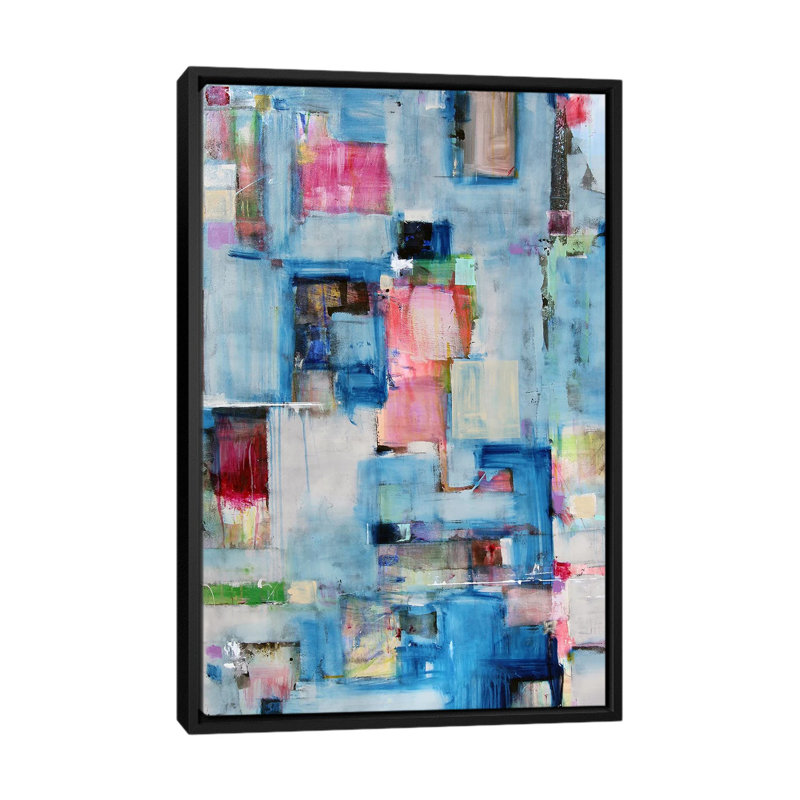 «Vivid» par Jason Forcier, reproduction d'art sur toile, Toile avec cadre noir, H 26 po x l 18 po x P 1,5 po, Pas de tapis