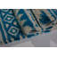 Turquoise/Ivoire Tapis décoratif abstrait Lindgren-26309469