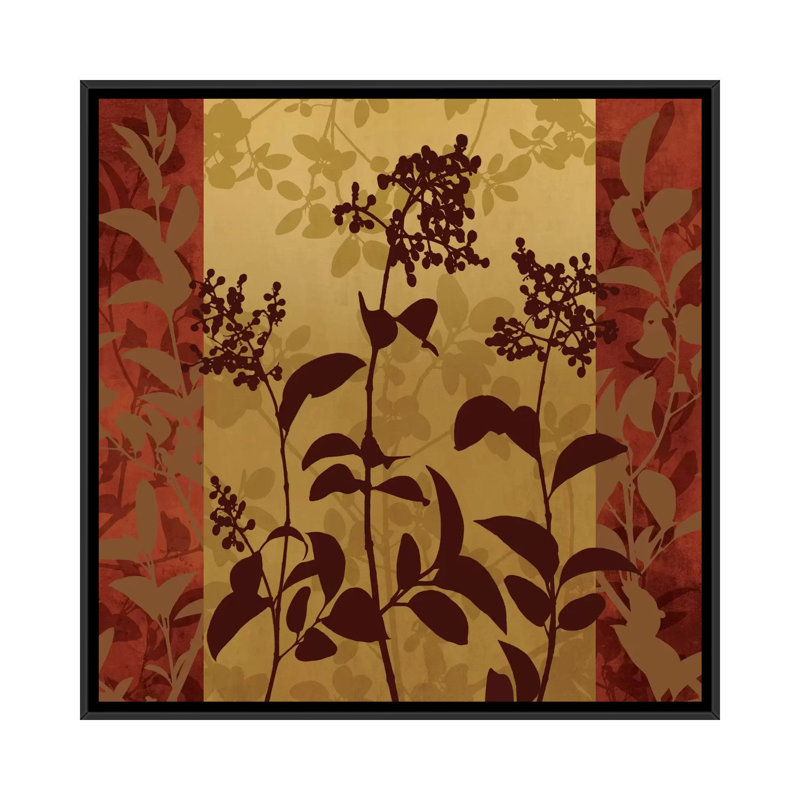 «Habitat I», impression sur toile, H 18 po x l 18 po x P 1,5 po, Toile encadrée noire, Pas de tapis