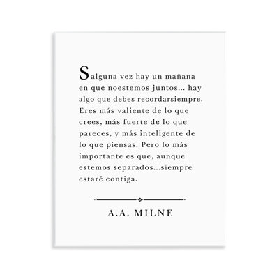 A.A. Traduction libre: Milne