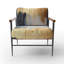 Fauteuil d'appoint rembourré abstrait Waves Of Joy-481783784