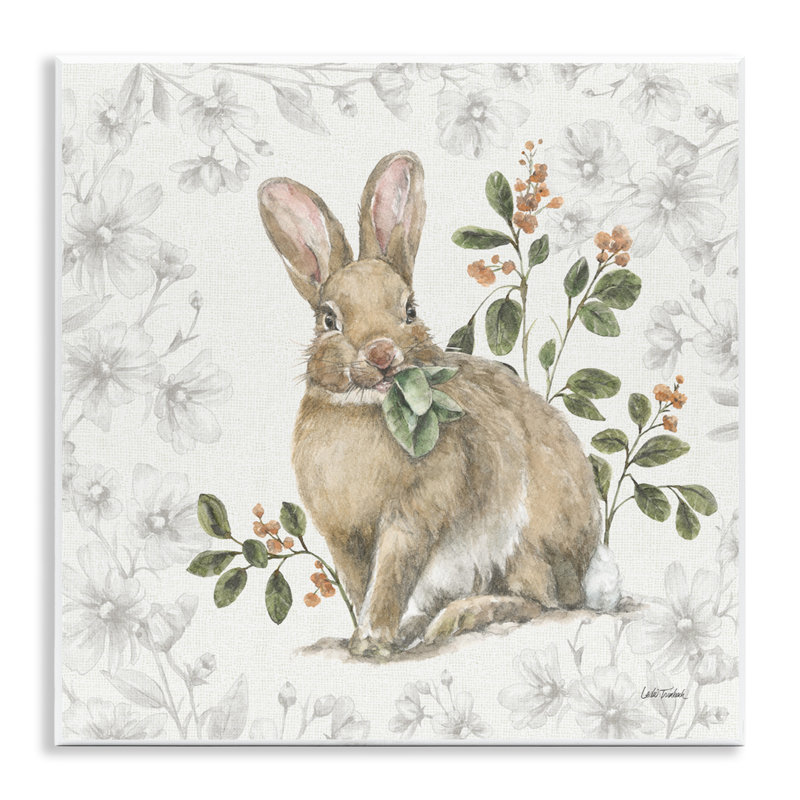 «Floral Garden Bunny» par Leslie Trimbach