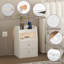 40cm W Manufactured Wood Bedside Table