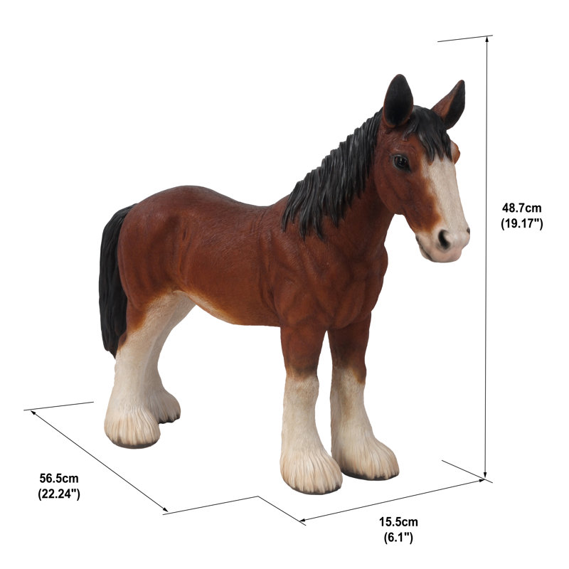 Statue de cheval de tirant