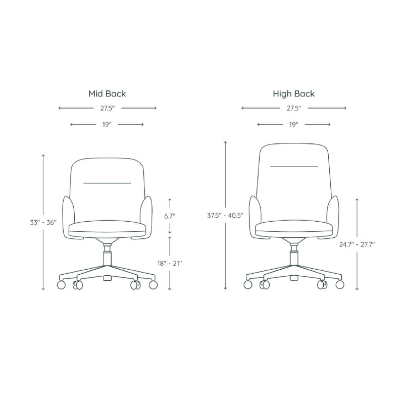Softside Chair, Black, Black, 36