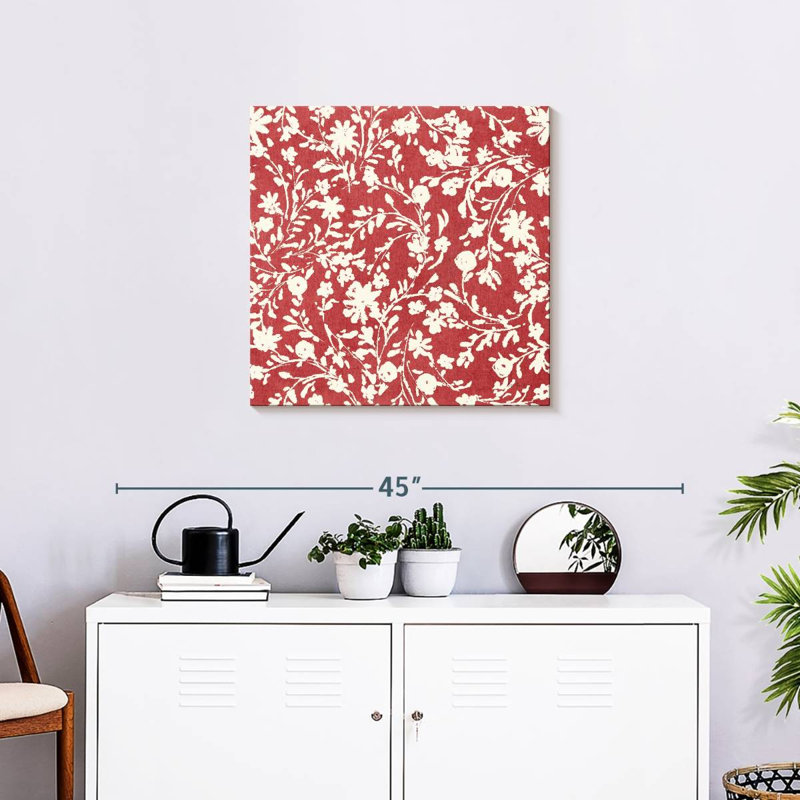 Kerner Summer Garden Pattern III, 24" H x 24" W