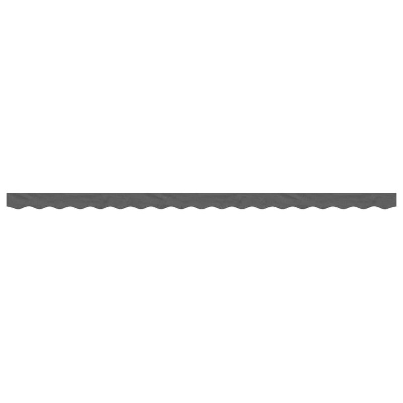 DEvidaxl 20cm D Polyester Cover Retractable Fabric Replacement, 430 x 20cm, Unicoloured, Anthracite