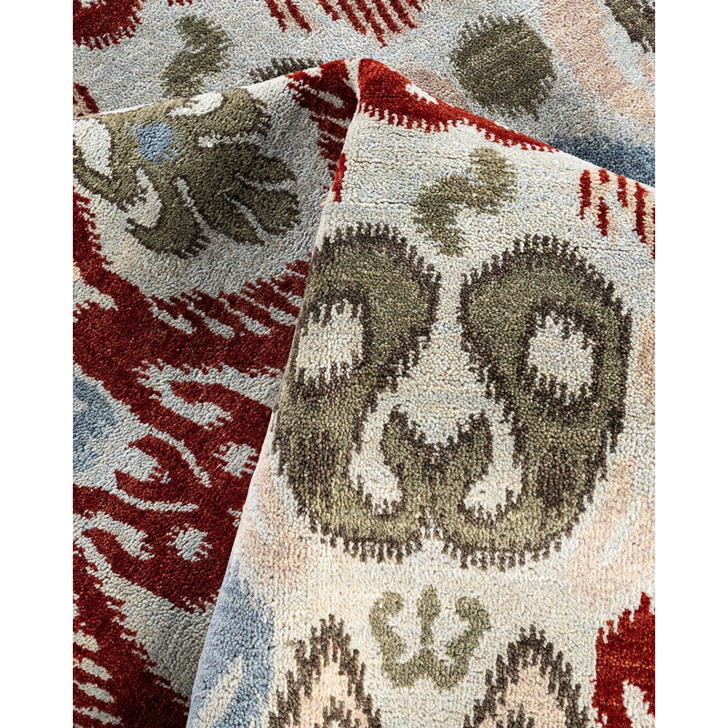 Overdyed One-of-a-Kind 8' 2" X 10' 1" Hand Knotted Area Rug