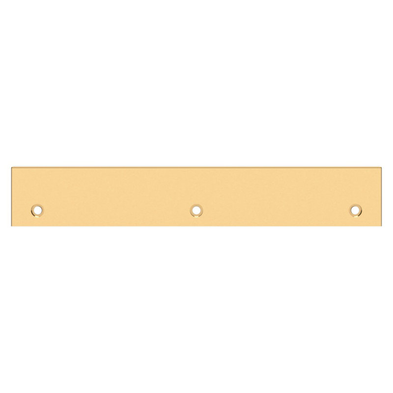 4622 Edge Pull, Non-Lacquered Brass
