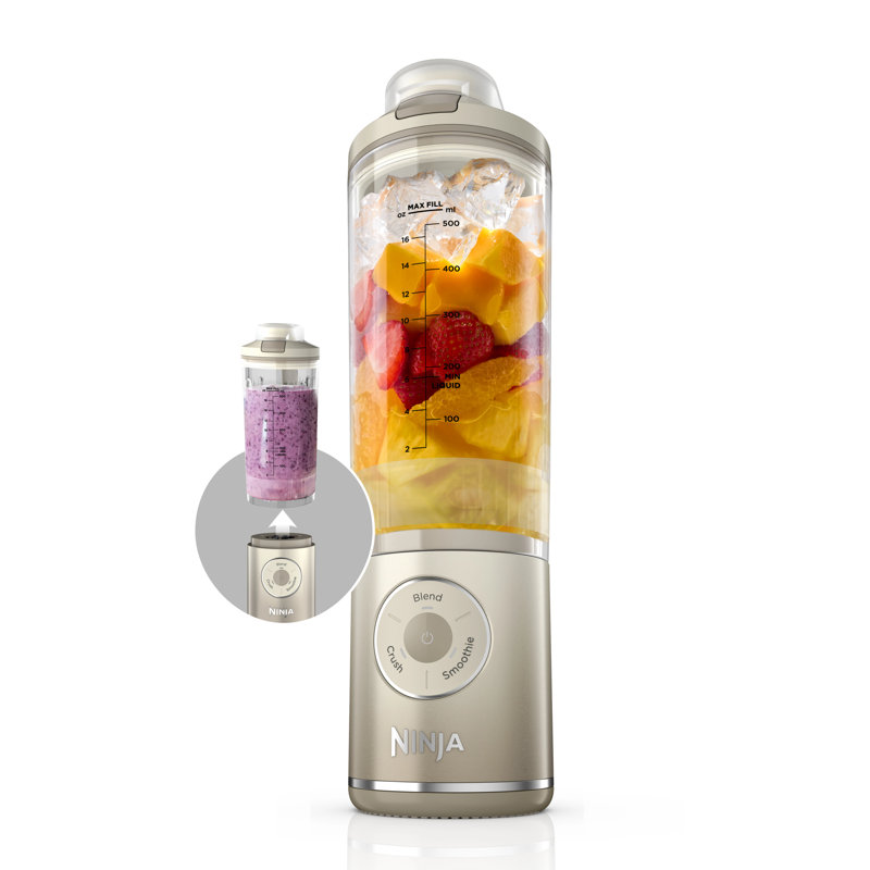 Ninja Blast Max - Portable Blender with 22.oz Twist & Go Vessel, Cream