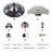 Alexandrino 42'' Ceiling Fan with LED Lights