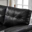 Modern Faux Leather Three-Seater Sofa with Storage, Big Armrests, Breathable PU Leather-1937401724-1937401603-1937401600