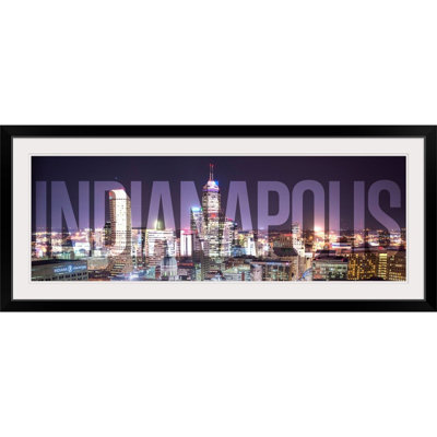 « indianapolis, transparent overlay », impression