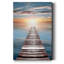 Impression d’art graphique sur toile tendue crépuscule-470912773