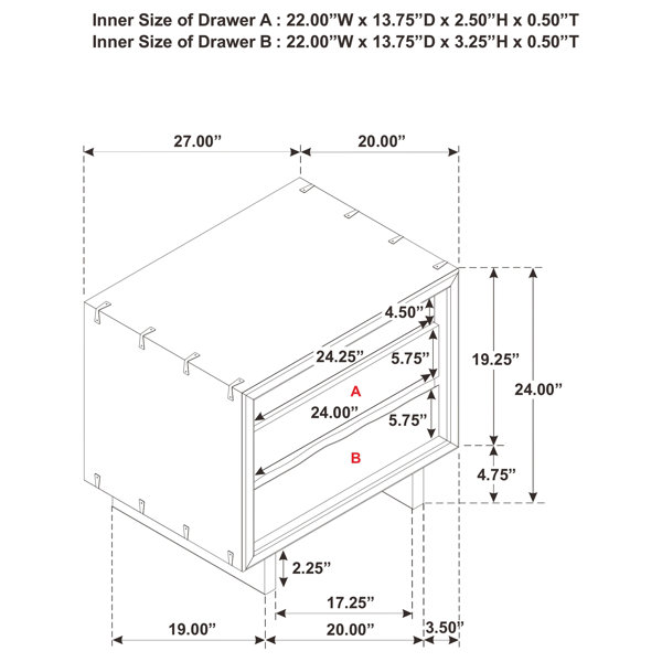 Dimensions du produit