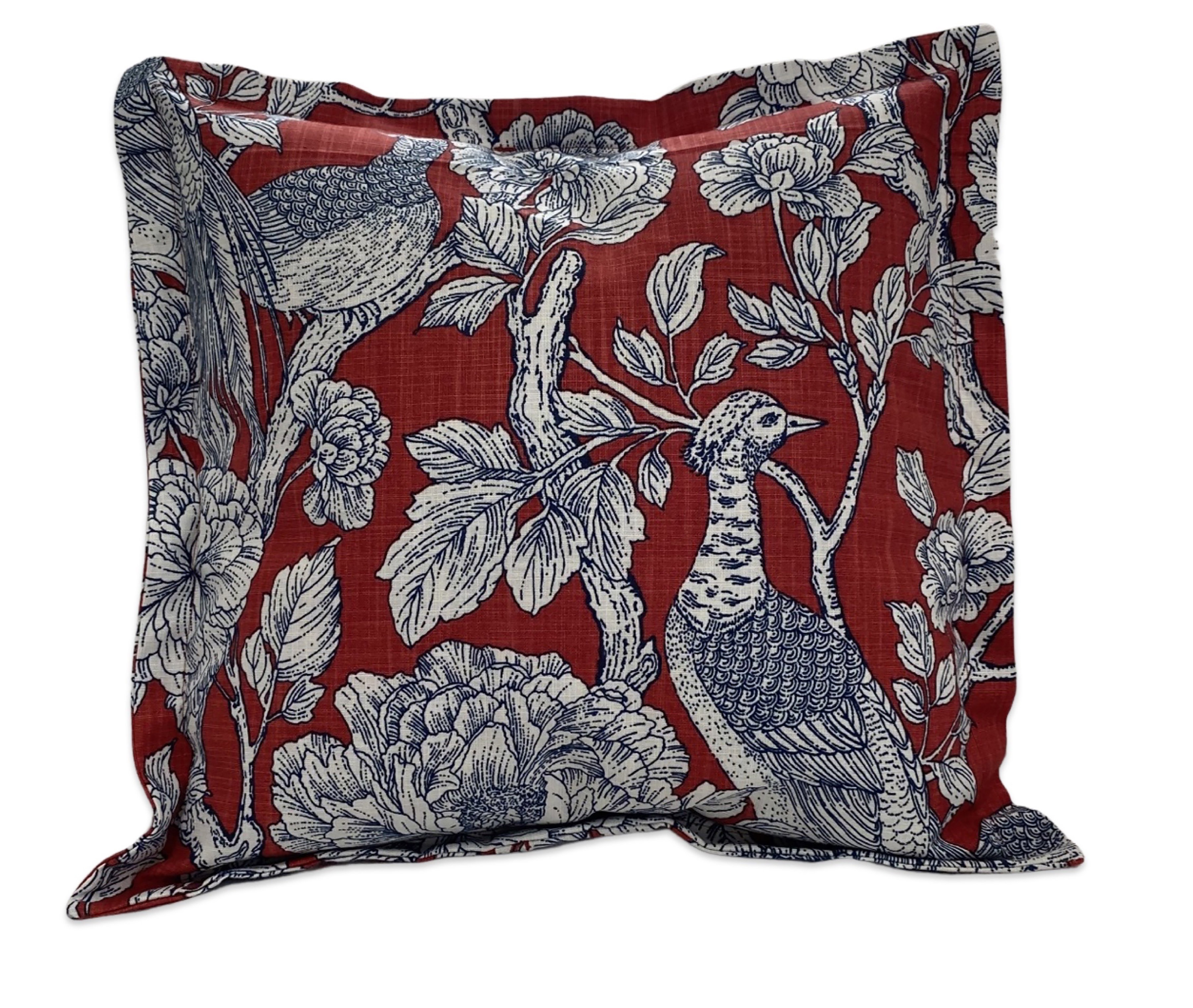 Toile discount pillow covers