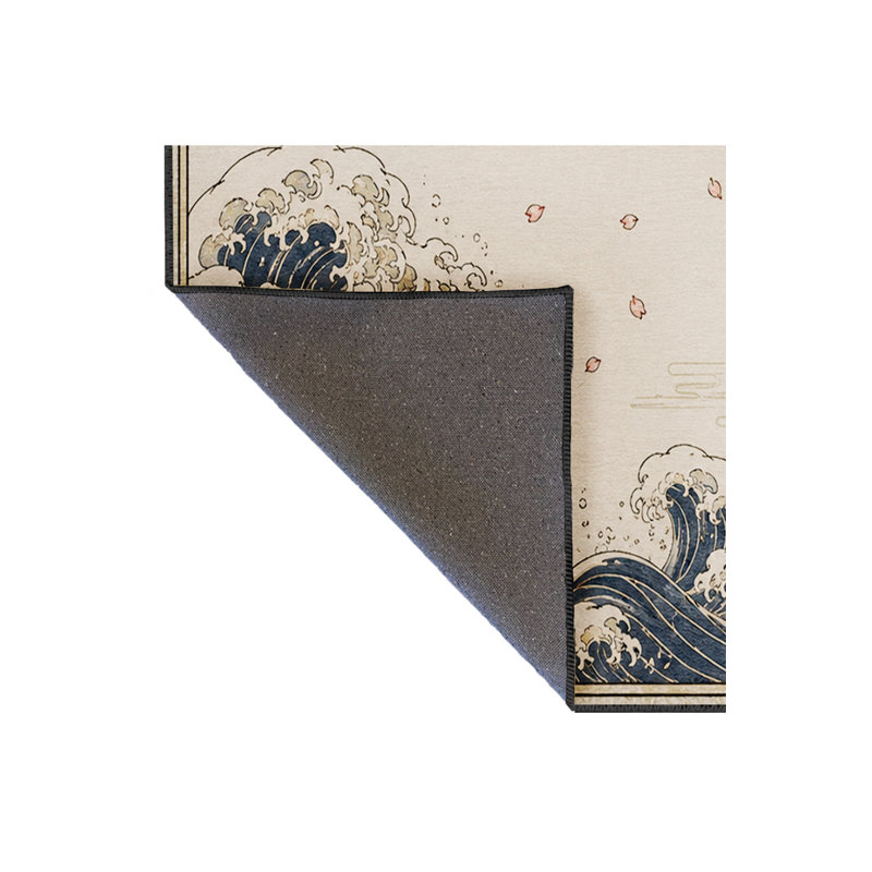 Tapis tissé à la crème Mosso, 2'6" x 9'10"