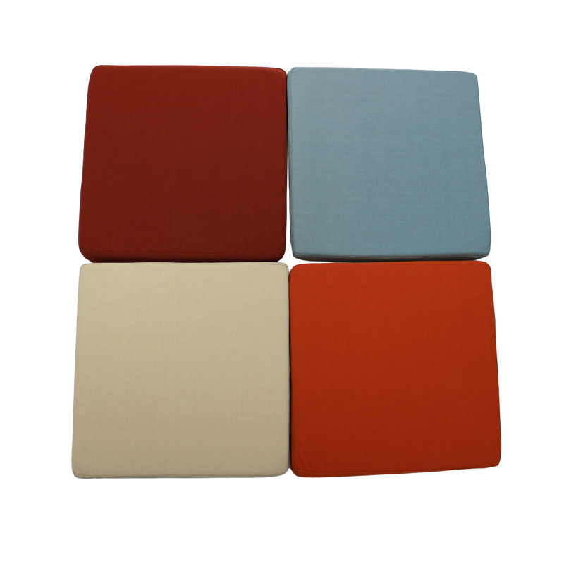 Coussins d'extérieur Element, Orange / rouge / bleu sarcelle / brun