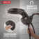 6-Setting HydroRain 2-in-1 Dual Shower Head with ProClean Spray, 1.75 GPM