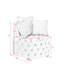 Fauteuil pivotant en velours, design à boutons, 3 coussins, roues mobiles, pour salon de bureau moderne, mobile, avec coussins confortables-6413119
