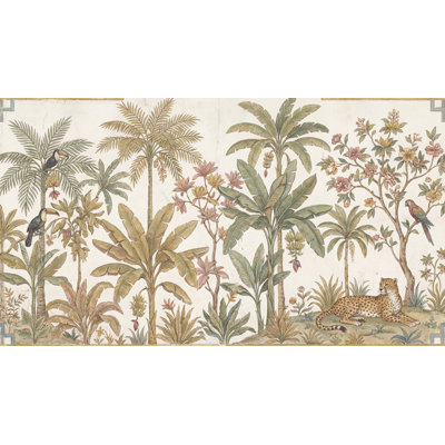 Papier peint tropical exotique tropical