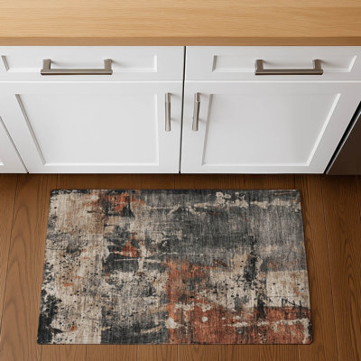 Premium Machine Washable Mayfield AMF1839 Abstract Rug