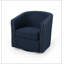 CHAISE PIVOTANTE, garniture cloutée-1961712382